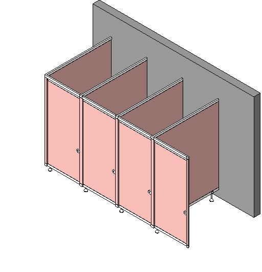 Cubicle Assembly revit family free download