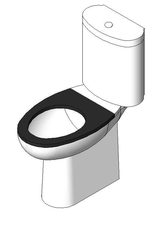 WC Dis w Cistern revit family free download
