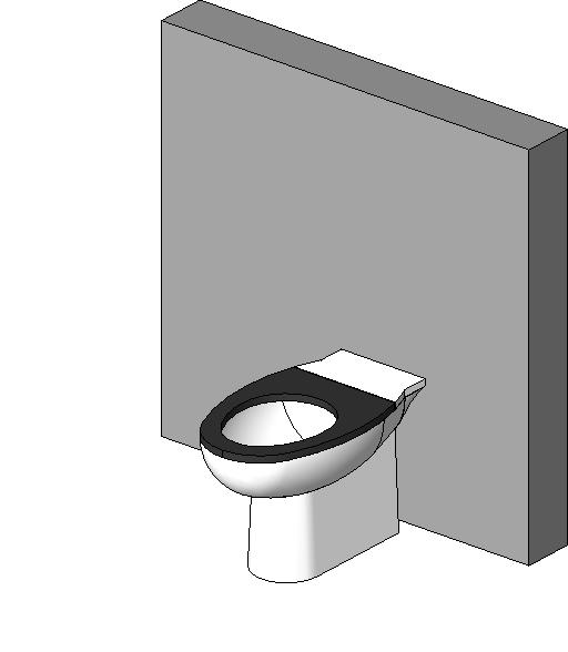 WC  Wall Based revit family free download