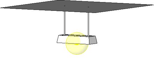 Chandelier Rectangular revit family free download