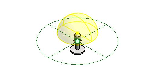 Heliport Liel light MEP revit family free download