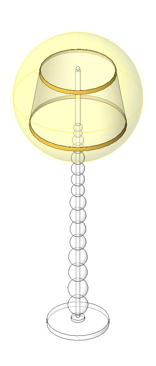 Lamp Floor 3 revit family free download