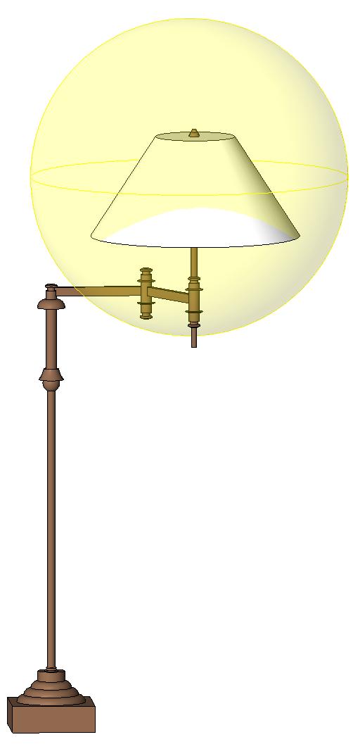 Lamp Swing Arm revit family free download
