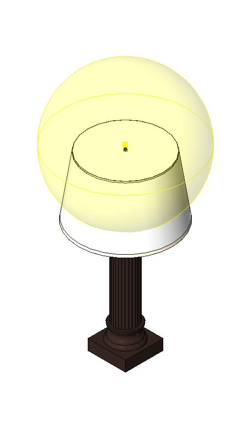 Lamp Table 2 revit family free download