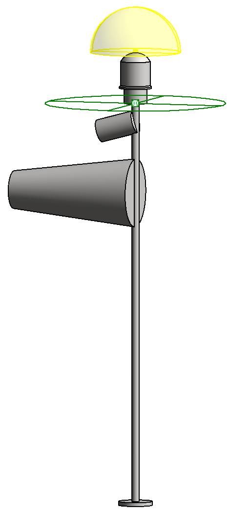 Light Wind Cone TME revit family free download