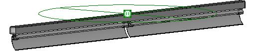 Lighting Rail Ceiling Mount Delray Lighting Trim 18 ST7 96 Continuous Run revit family free download
