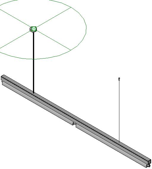 Lighting Pendant Rail Mount Delray Lighting Trim 40 ST5 96 Stand Alone revit family free download