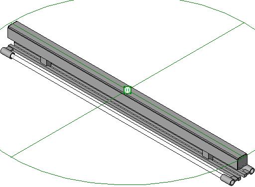 Lighting Rail Ceiling Mount Delray Lighting Bare SW7 48 Continuous Run revit family free download