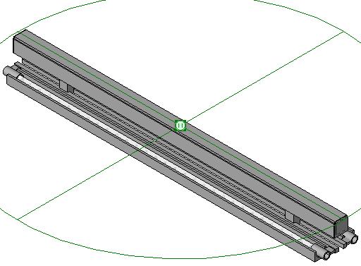 Lighting Rail Ceiling Mount Delray Lighting Trim 20 SW7 48 Continuous Run revit family free download