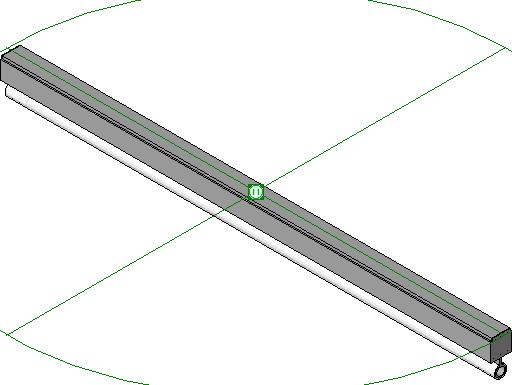 Lighting Rail Ceiling Mount Delray Lighting Trim 21 ST7 48 Continuous Run revit family free download