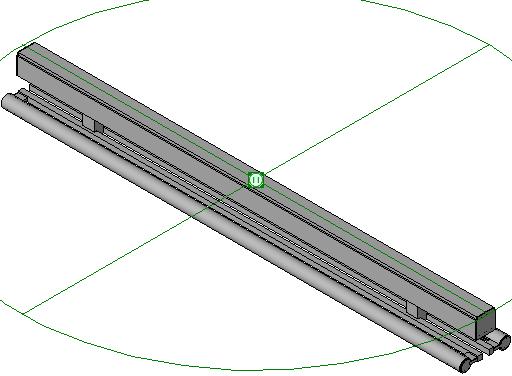 Lighting Rail Ceiling Mount Delray Lighting Trim 21 SW5 48 Stand Alone revit family free download