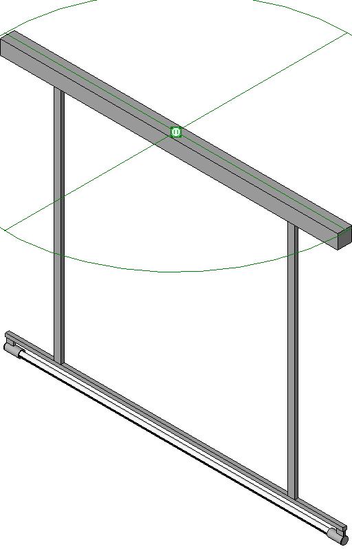 Lighting Wall Mounted Stem Delray Lighting Trim 11 ST8 48 revit family free download