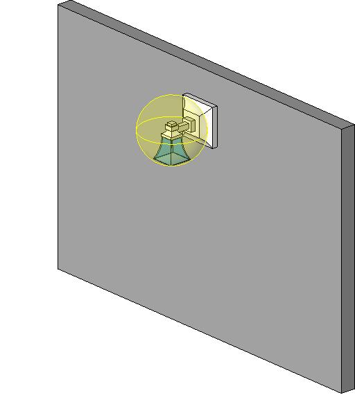Sconce 4 1Light revit family free download