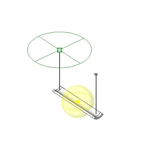 Suspended Linear EM TME revit family free download