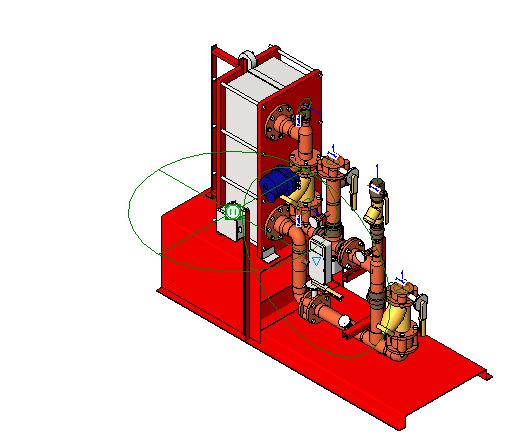 digital flo boiler water to water revit family free download image