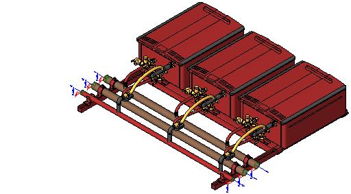 Tankless Water Heater Wall Mount Rack System revit family free download