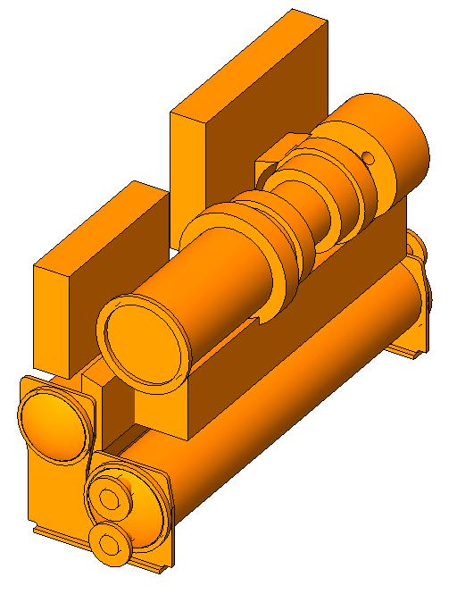 Chiller Rotary Water Cooled Standard revit family free download