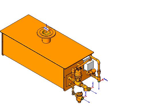 Air Humidifier Single 4IN Steam Vent ACV 03 Control revit family free download