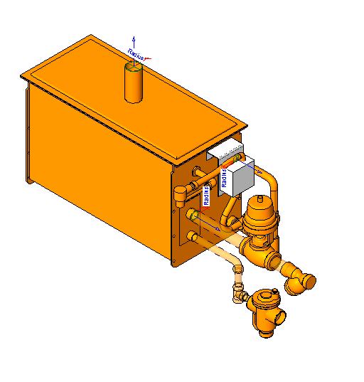 Air Humidifier Single Vent revit family free download