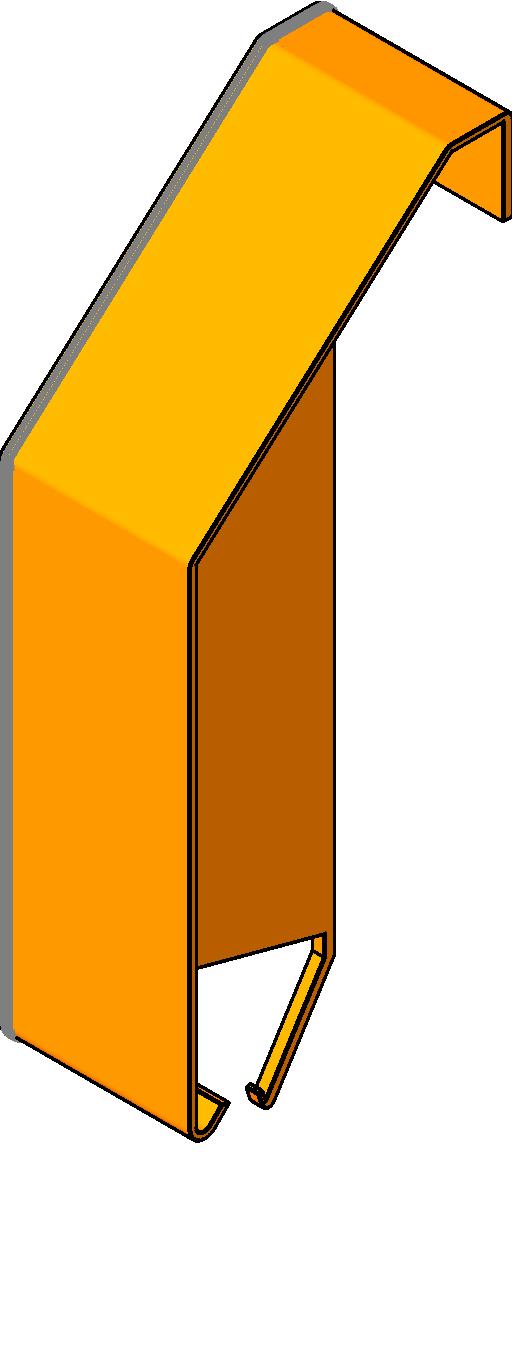 Baseboard End Cap revit family free download