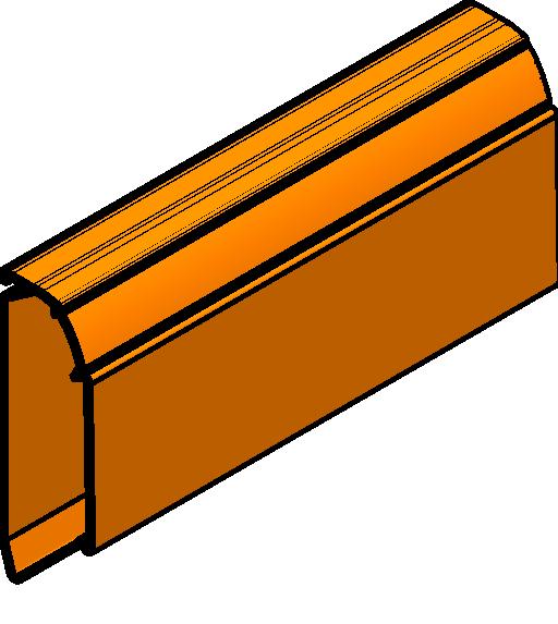 Baseboard Filler Sleeve Fine Line 30 revit family free download