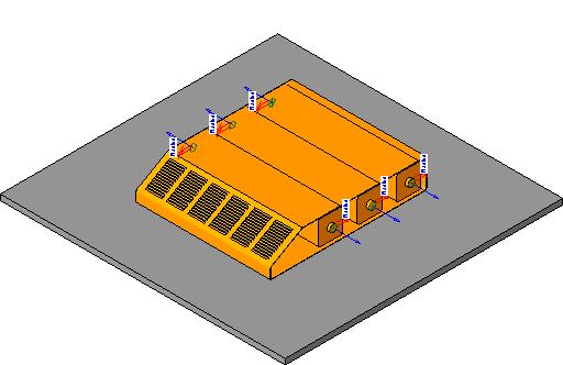 Baseboard JR 28 Three Tier revit family free download