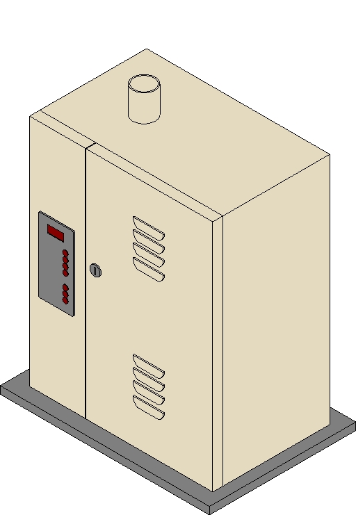 Humidifier Electric Steam EHU 701 revit family free download