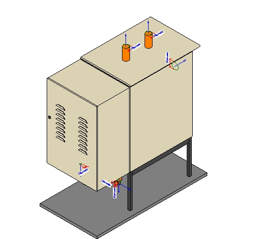Humidifier Gas Fired GFH 150 revit family free download