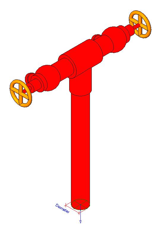 Hydrant Roof Fire Department revit family free download
