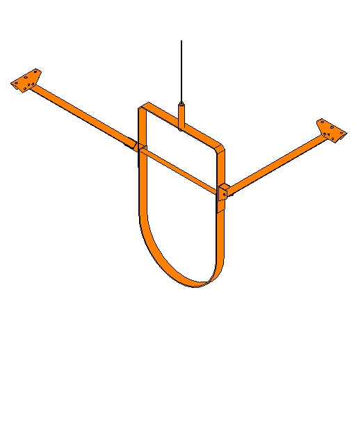 Seismic Bracing SAB Clevis Support 45 61 Deg revit family free download