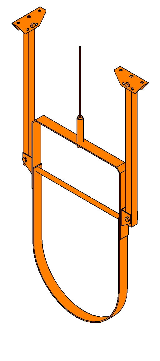 Seismic Bracing SAB Clevis Support Any Deg revit family free download