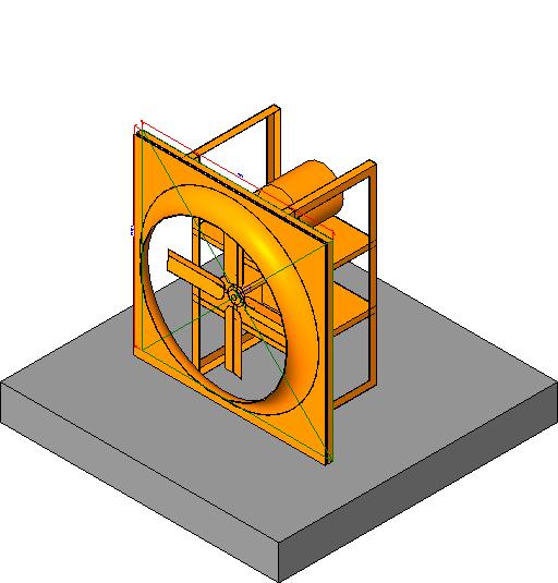 Sidewall Propeller Fan LRBK revit family free download