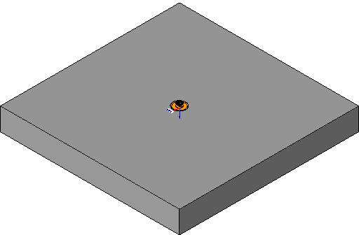 Sprinkler Pendent Recessed Ceiling Hosted revit family free download