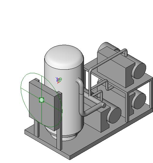 Triplex Vac Pump revit family free download
