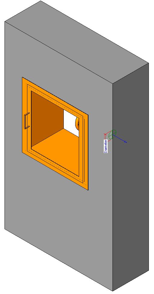 Valve Cabinet Fire Department revit family free download