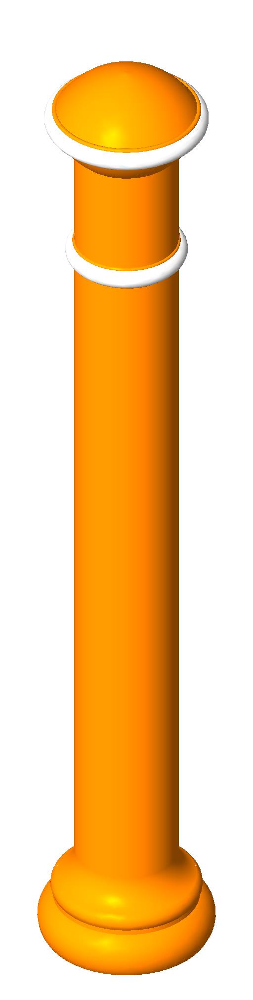 Bollard Cast Iron revit family free download