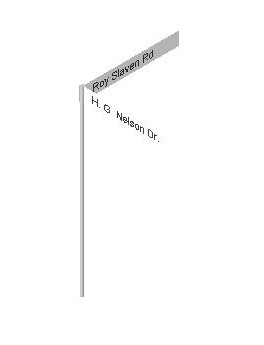 Site Street Sign revit family free download