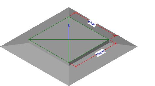 Air Terminal Exhaust Square Panel revit family free download