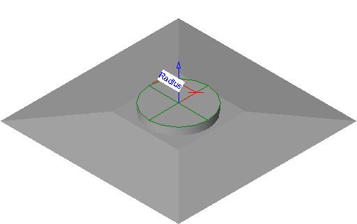 Air Terminal Supply Perforated Square Panel Round revit family free download