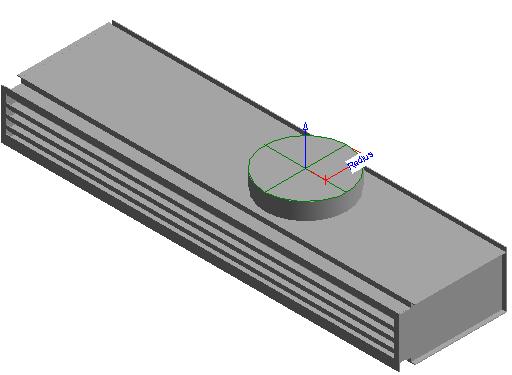 Diffuser Return Linear Slot 4 revit family free download