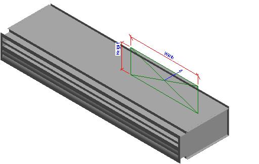 Diffuser Return Linear Slot Rect Inlet 5 revit family free download