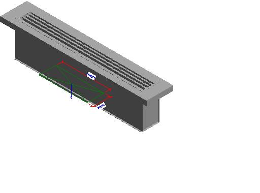 Diffuser Return Linear Slot Rect Inlet Face Based 4 revit family free download
