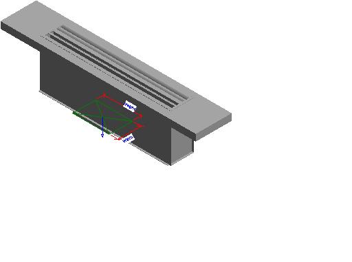 Diffuser Return Linear Slot Rect Inlet Face Based 5 revit family free download