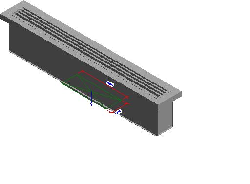 Diffuser Return Linear Slot Rect Inlet Face Based 6 revit family free download