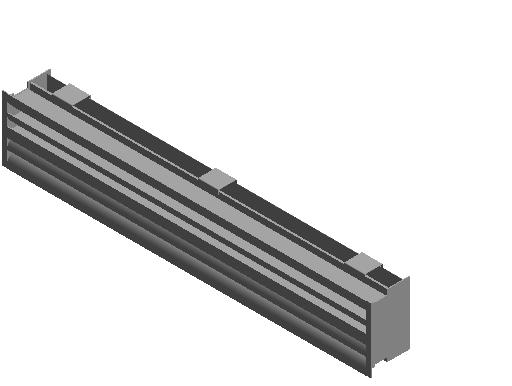 Diffuser Return Linear Slot TL RAP 42 revit family free download