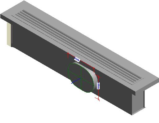 Diffuser Supply Linear Slot TL 6041 Opp Inlet Face Based revit family free download