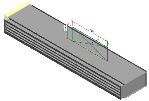 Diffuser Supply Linear Slot TL 6041 Rect Inlet revit family free download