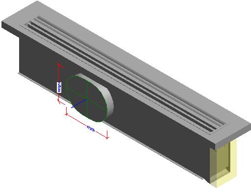 Diffuser Supply Linear Slot TL 6042 Face Based revit family free download