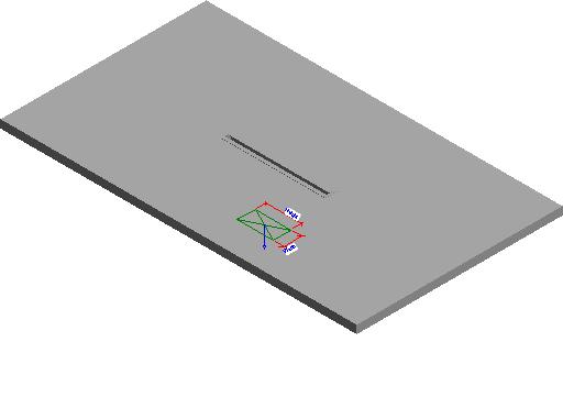 Diffuser Supply Linear Slot TL XX11 Rect Inlet Face Based revit family free download