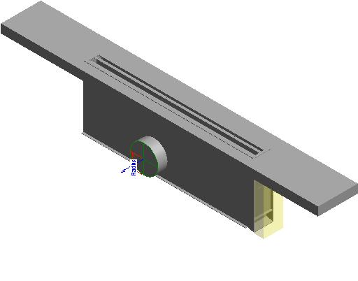Diffuser Supply Linear Slot TL XX21 Face Based revit family free download